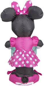 Gemmy Airdorable Airblown Minnie w/Banner Disney, Pink