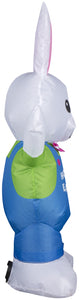 Gemmy Airdorable Airblown Easter Bunny, Multicolored
