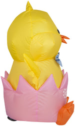 Load image into Gallery viewer, Gemmy Airdorable Airblown Easter Hatching Chick, Yellow
