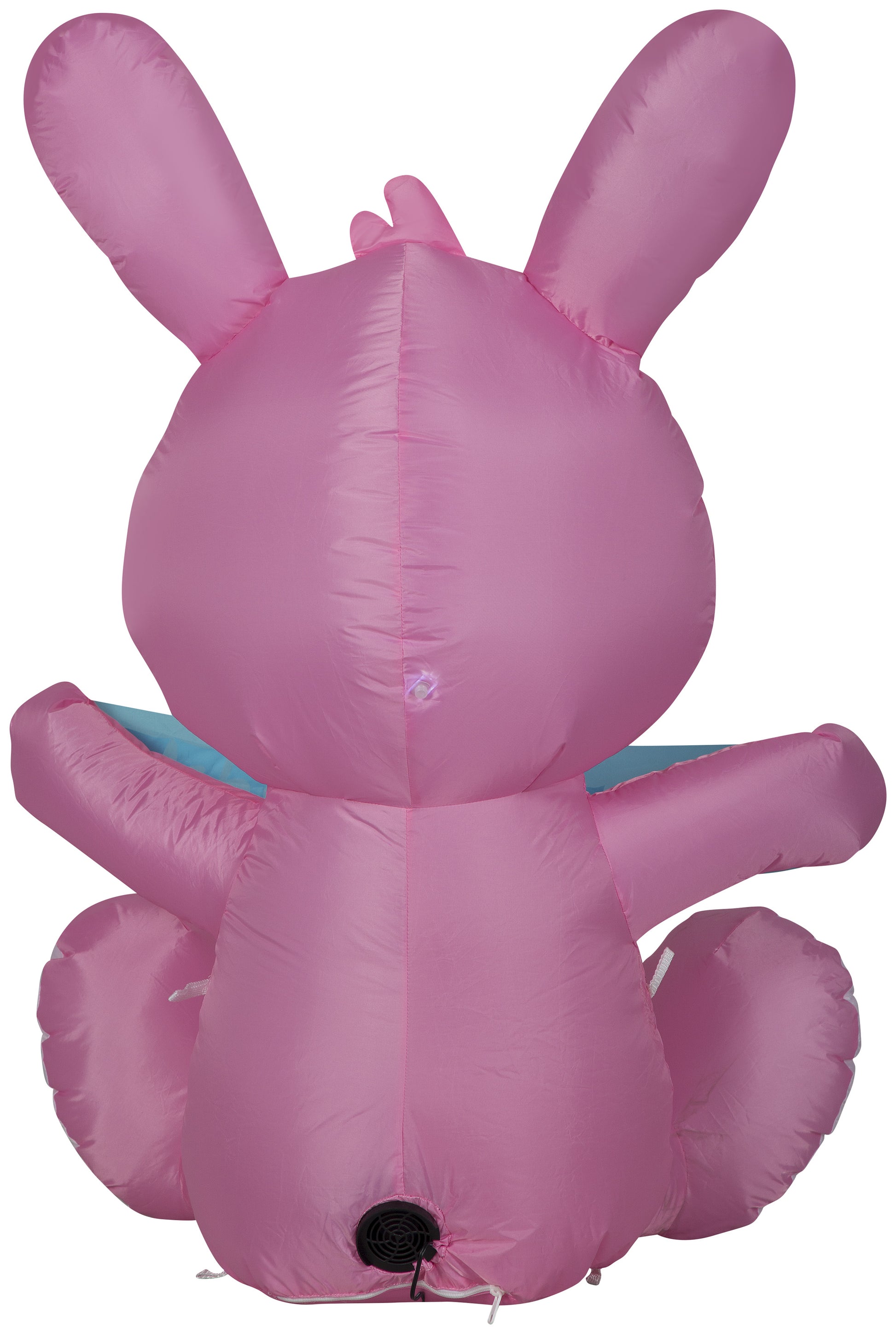3.5-Ft Happy Pink Bunny Easter Inflatable image 4