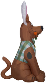 Load image into Gallery viewer, Gemmy 4 ft Airblown Scooby in Easter Outfit SM, Brown
