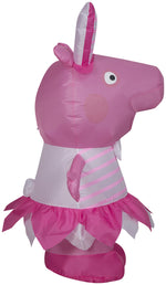 Load image into Gallery viewer, Gemmy 3.5 ft Airblown Peppa Pig in Easter Outfit SM, Pink
