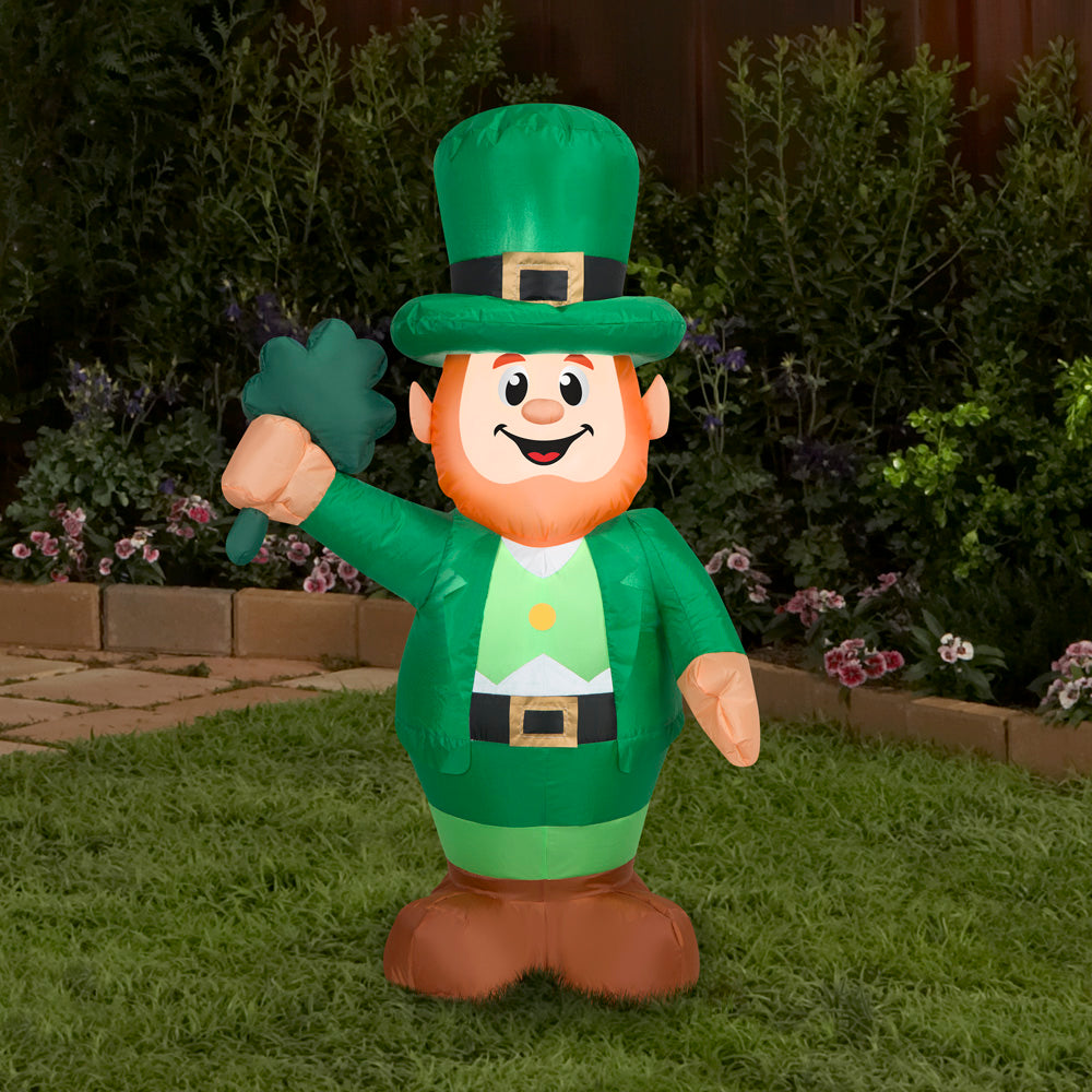 3.5-Ft Leprechaun St. Patrick’s Day Inflatable lifestyle