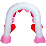 Load image into Gallery viewer, Gemmy Airblown Inflatable Archway Heart, 9.5 ft Tall, Red
