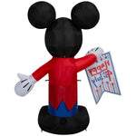 Load image into Gallery viewer, Gemmy Airblown Inflatable 5ft Independence Day Light Patriotic Mickey Disney Independence Day Yard Decor
