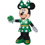 Load image into Gallery viewer, 3.5&#39; Airblown St. Patrick&#39;s Day Minnie Disney Spring Inflatable
