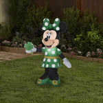 Load image into Gallery viewer, 3.5&#39; Airblown St. Patrick&#39;s Day Minnie Disney Spring Inflatable

