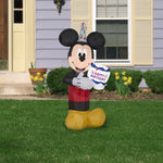 Load image into Gallery viewer, Gemmy 3.5 ft Tall Airblown Inflatable Birthday Party Mickey Mouse with Cake
