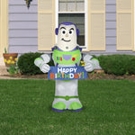 Load image into Gallery viewer, Gemmy Airblown Inflatable Birthday Party Buzz Lightyear, 3.5 ft Tall
