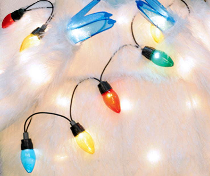 ProductWorks 32 Inch 3D Pre Lit Rudolph Bumble with C9 Light Strand image 4