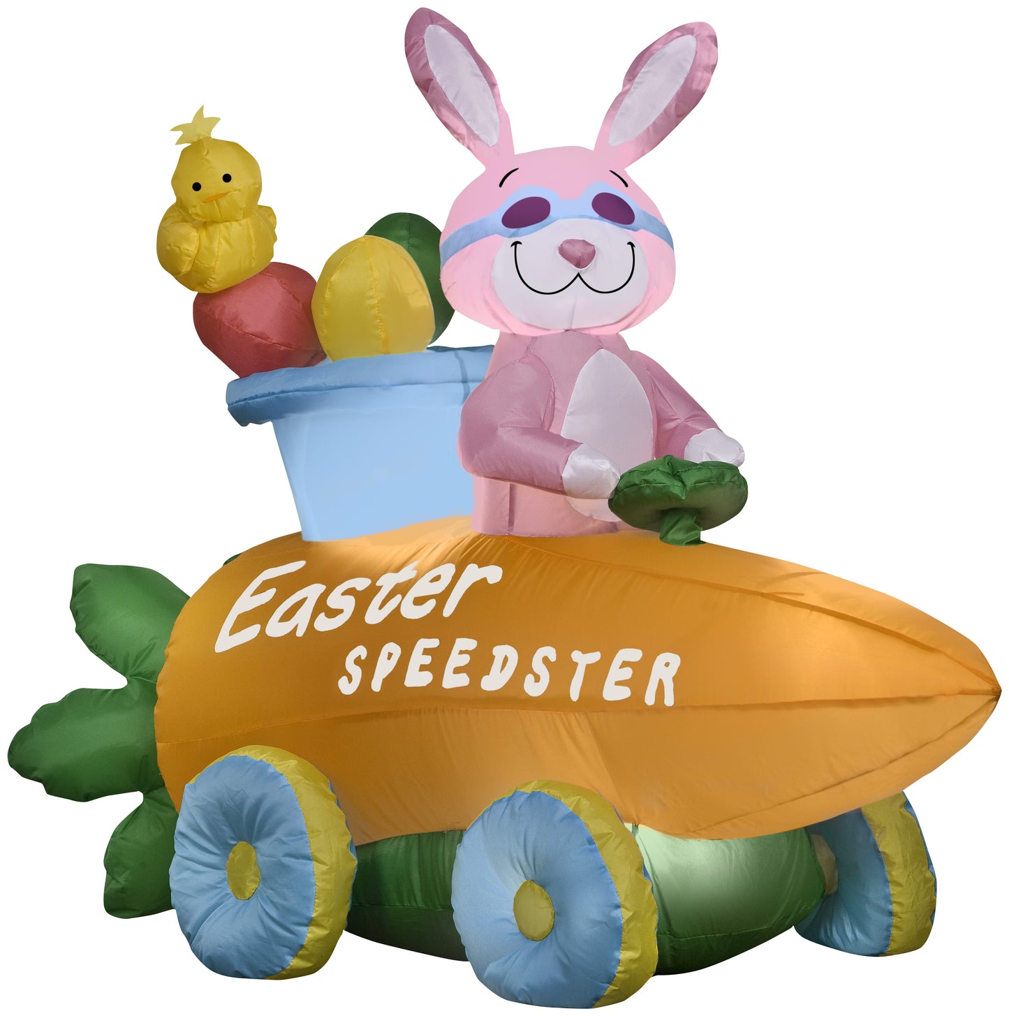 3-Ft Bunny Speedster Easter Inflatable