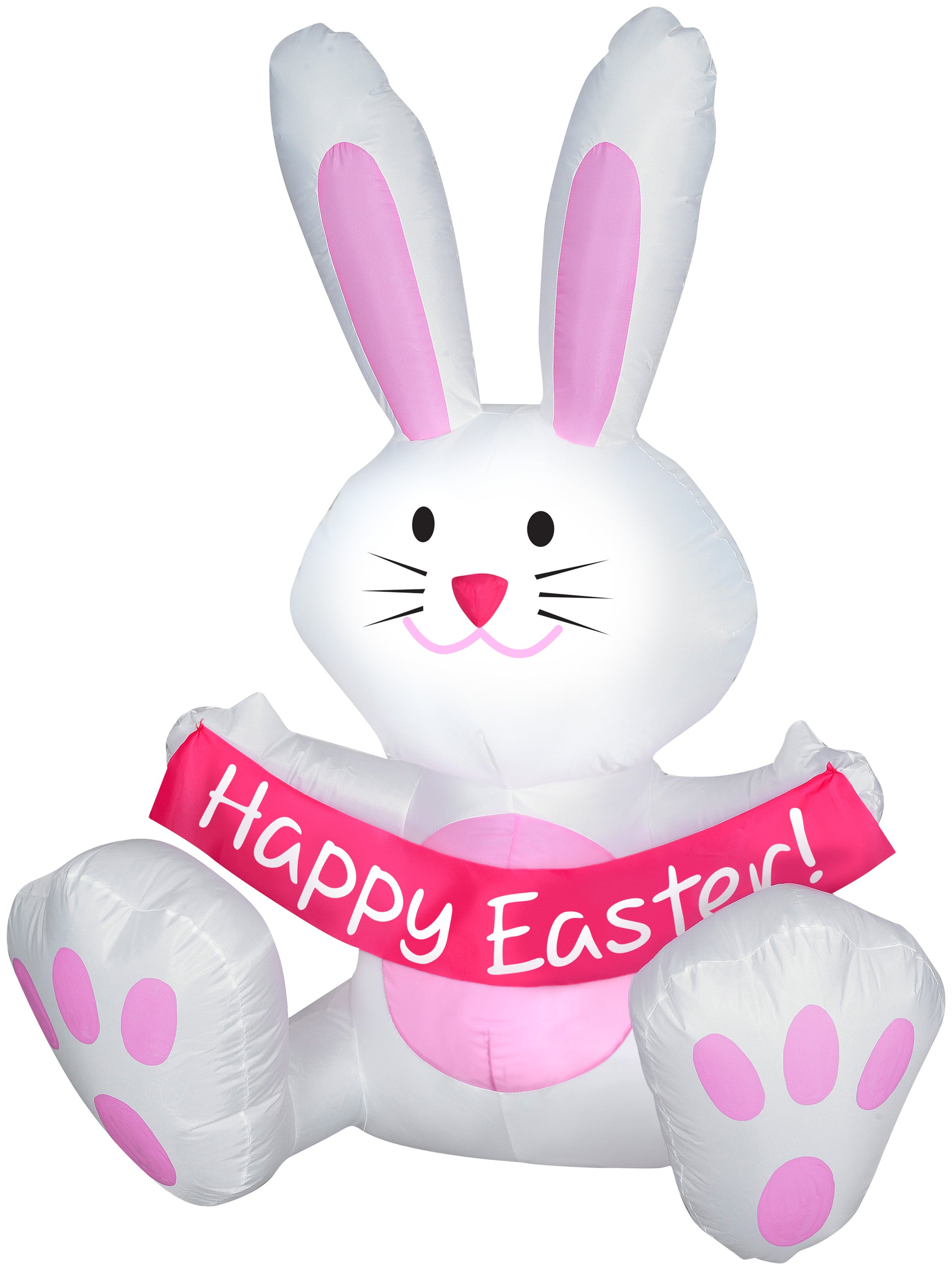 3.5-Ft White Bunny Easter Inflatable