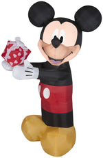 Load image into Gallery viewer, Gemmy Airblown Inflatable Valentine Mickey Mouse, 3.5 ft Tall
