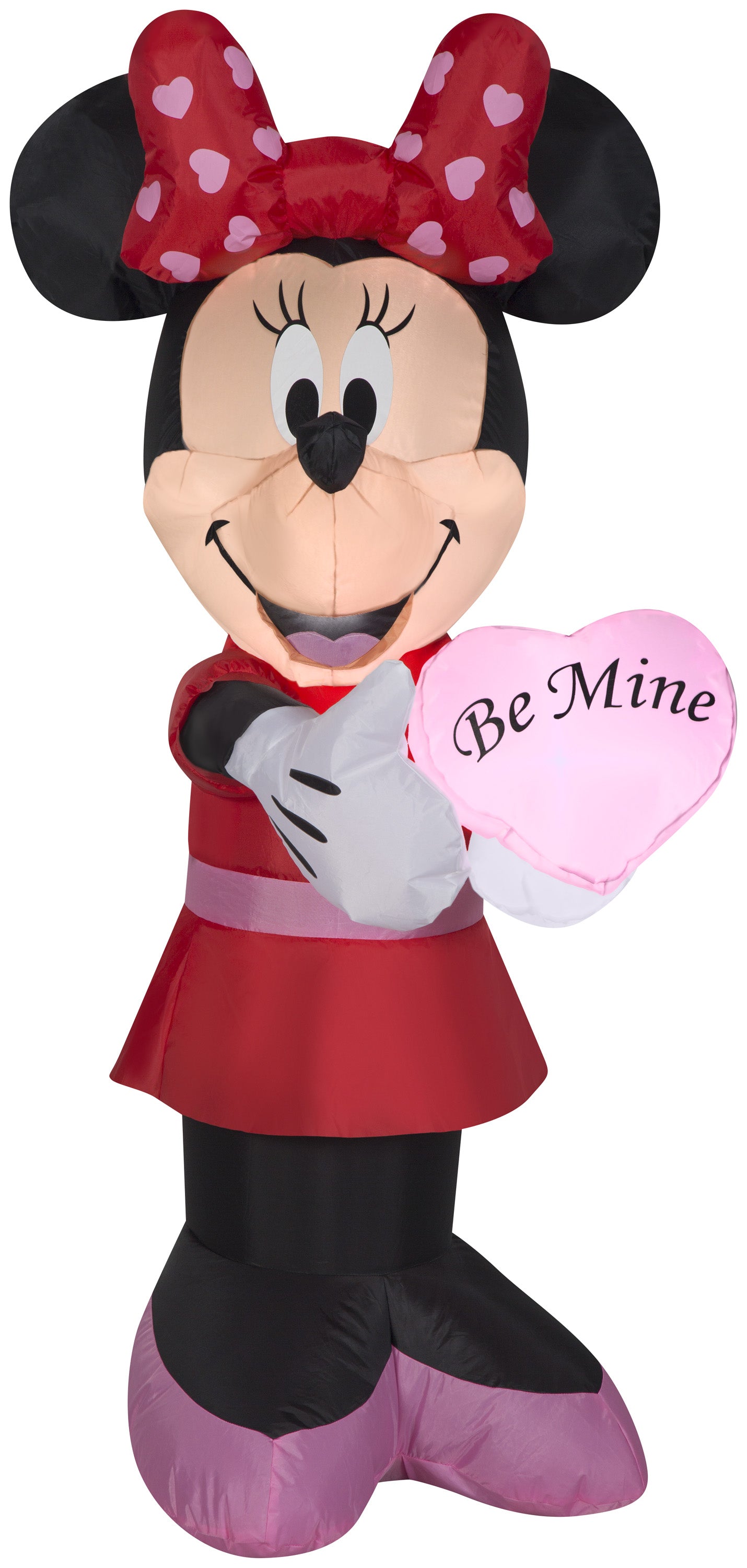 3.5-Ft Minnie Mouse Valentine’s Day Inflatable