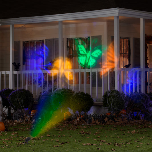 Whirl-a-Motion Butterflies Lightshow Projection lifestyle