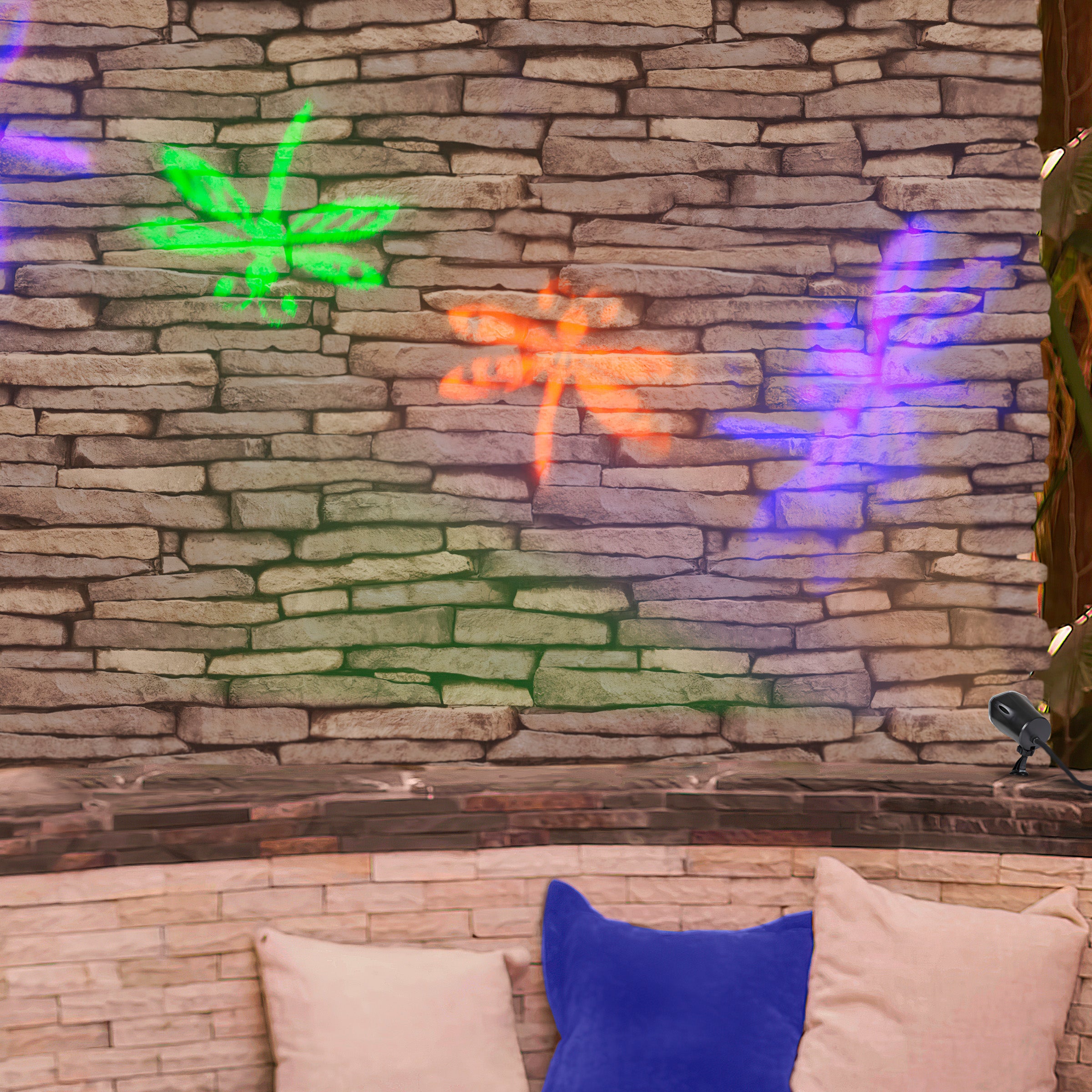 Whirl-a-Motion Dragonflies Lightshow Projection