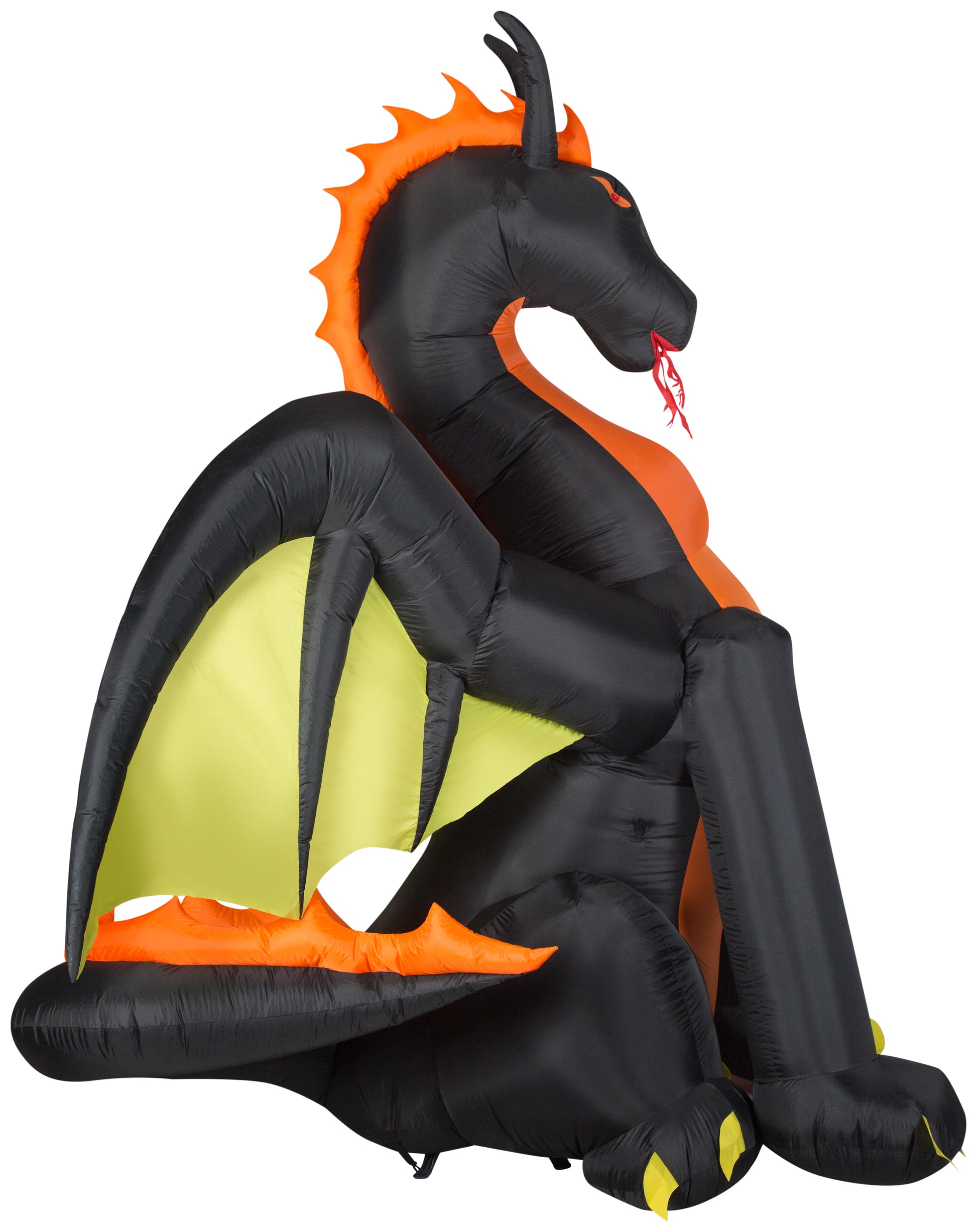 9-Ft Animated Fire & Ice Dragon Projection Inflatable image 3