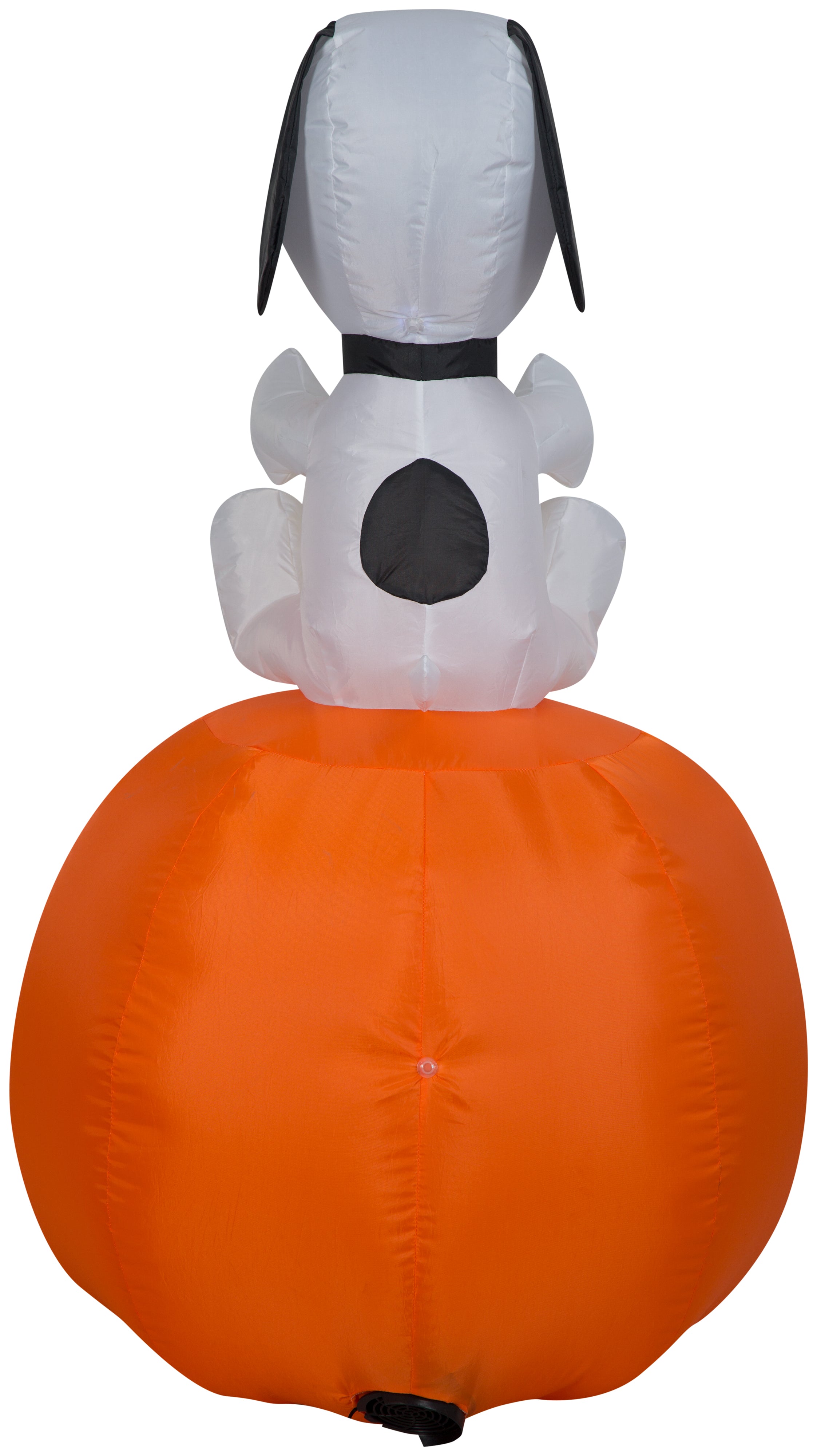 Peanuts Airblown Inflatable Snoopy and Woodstock on Pumpkin Peanuts, 3.5 ft Tall, Multicolored