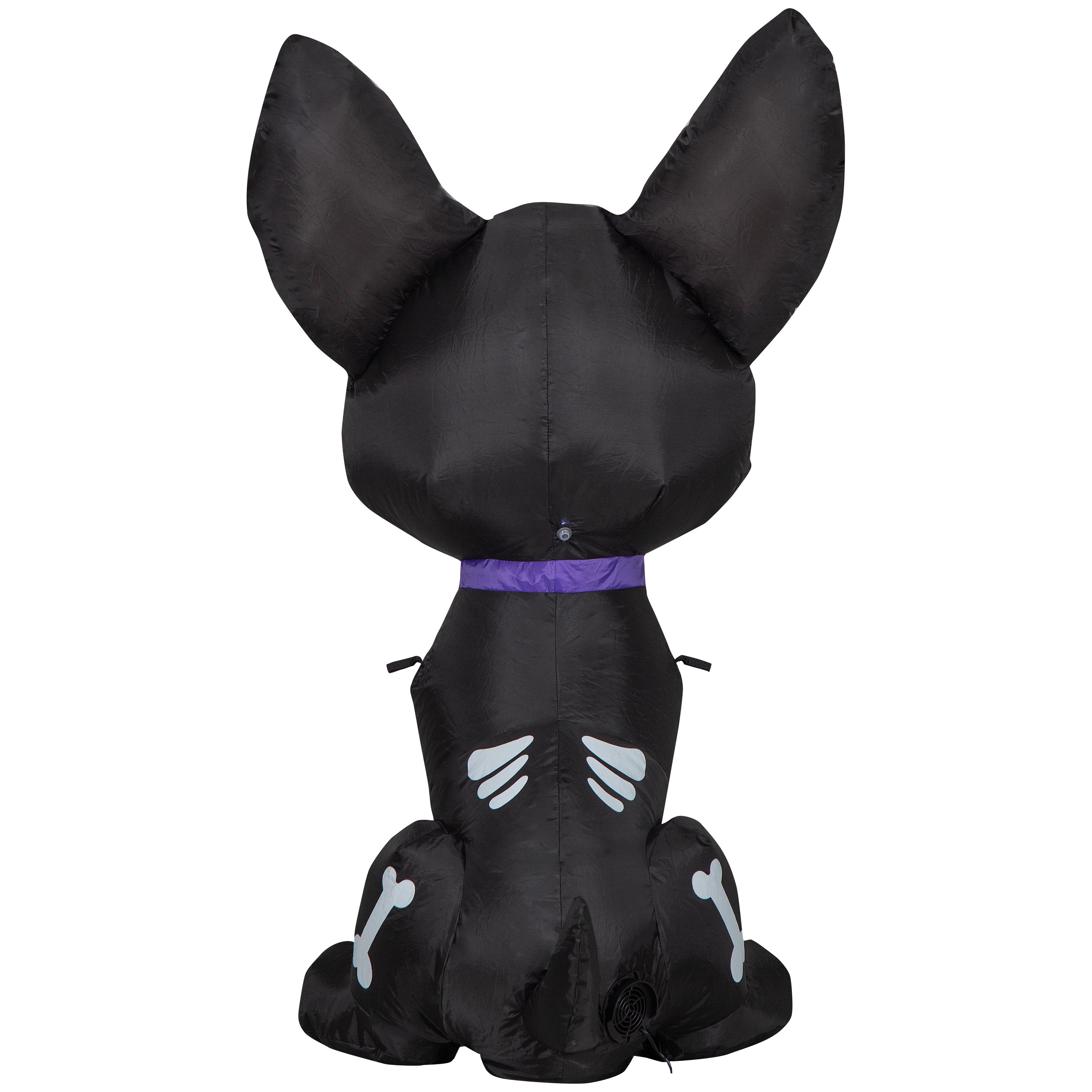 Gemmy Airblown Inflatable DOD Sitting Dog , 3.5 ft Tall, Multi