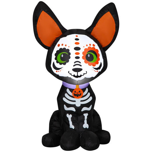 Inflatable DOD Sitting Dog, 3.5 ft Tall