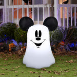 Load image into Gallery viewer, Gemmy Airblown Inflatable Stylized Mickey Ghost Disney , 3.5 ft Tall, Multicolored
