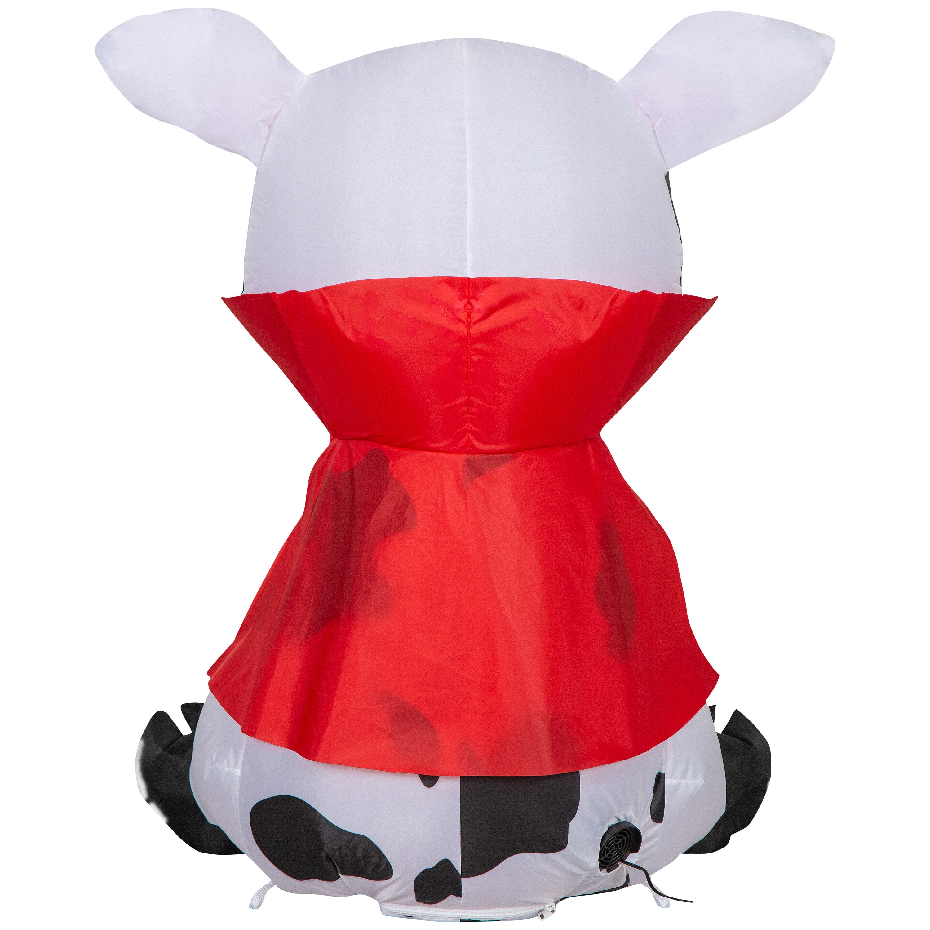 Gemmy Airblown Inflatable Halloween Baby Cow, 3 ft Tall, Multi