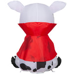 Load image into Gallery viewer, Gemmy Airblown Inflatable Halloween Baby Cow, 3 ft Tall, Multi
