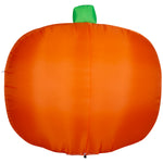 Load image into Gallery viewer, Gemmy Halloween Inflatable Flat Styled Jack O&#39; Lantern with Creepy Face, 7.5 ft Tall, Multi
