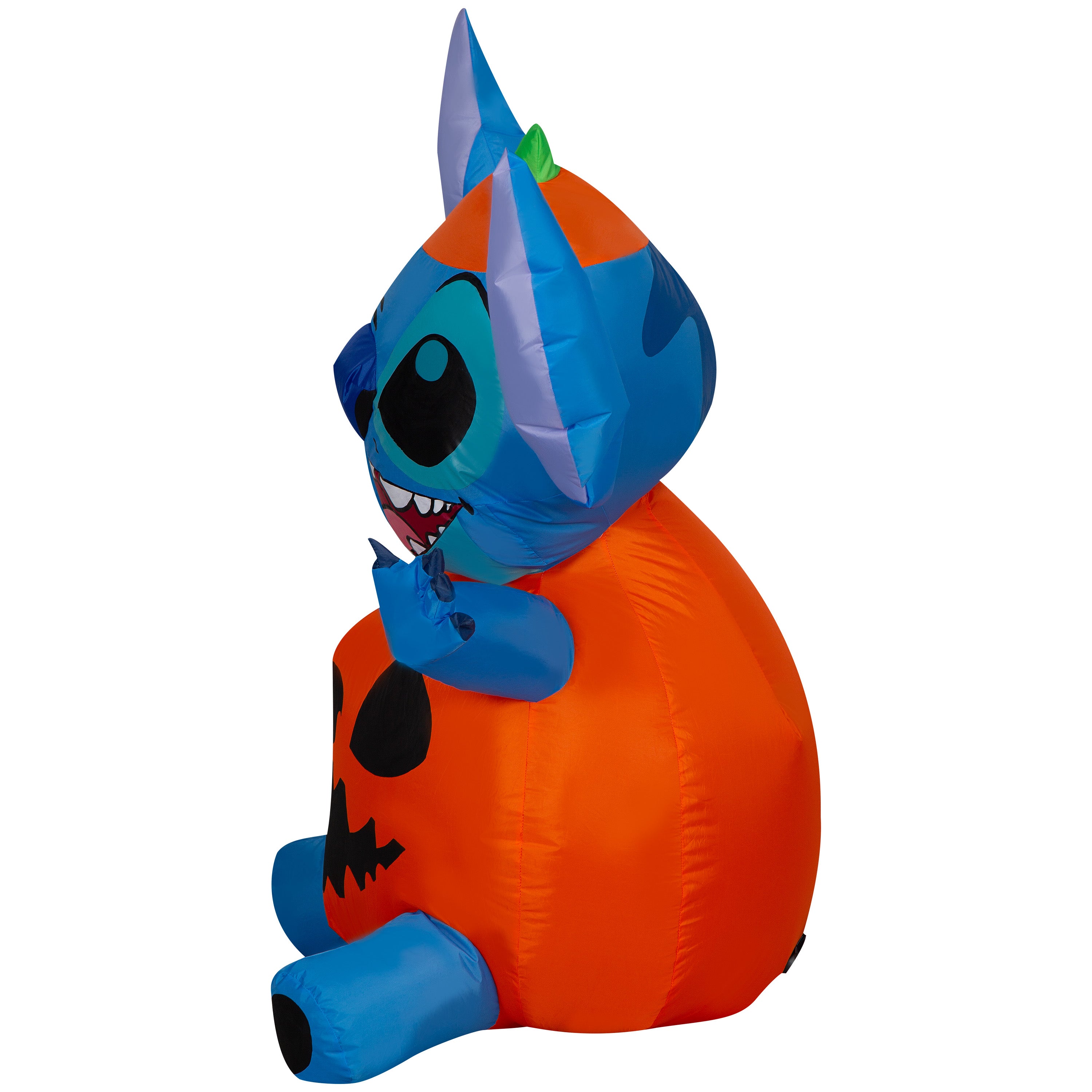 Gemmy Airblown Inflatable Stitch as Pumpkin Disney, 3 ft Tall, Multicolored