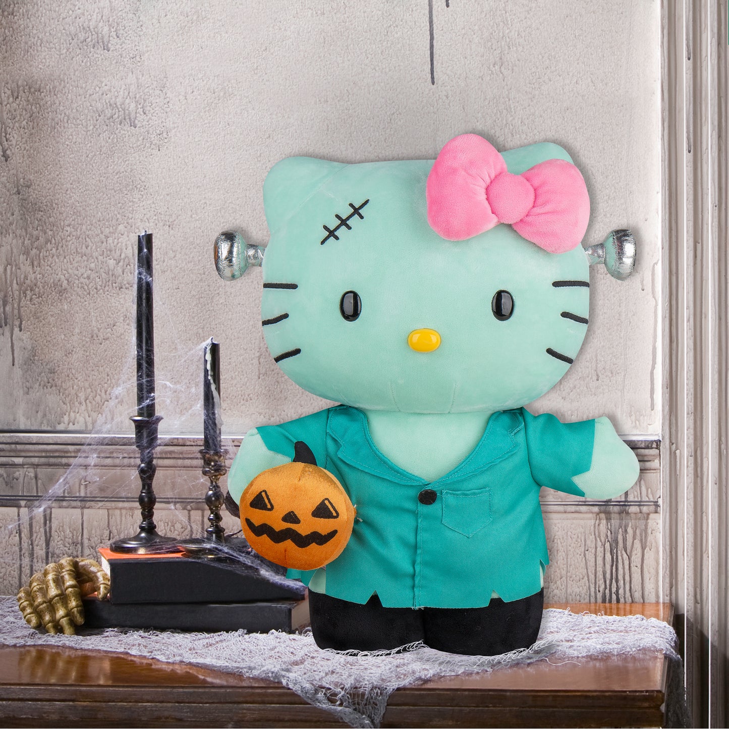 Hello Kitty as Monster Halloween Porch Greeter lifestyle