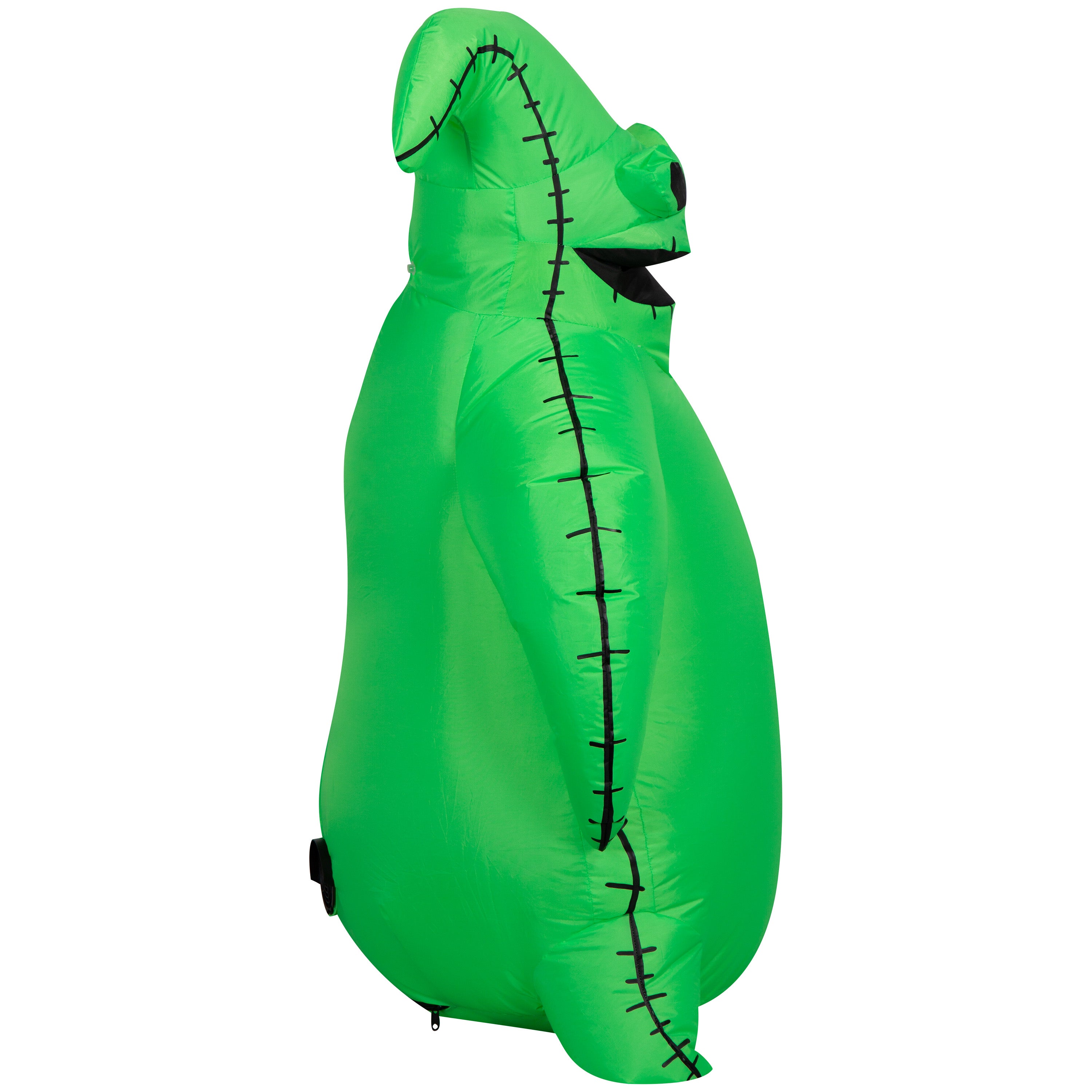 Gemmy Airblown Inflatable Oogie Boogie w/Skull Disney, 3.5 ft Tall, Multicolored