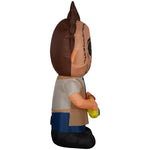 Load image into Gallery viewer, Gemmy Airblown Inflatable Stylized Leatherface Radar, 3.5 ft Tall, Multicolored
