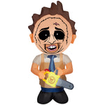 Load image into Gallery viewer, Gemmy Airblown Inflatable Stylized Leatherface Radar, 3.5 ft Tall, Multicolored
