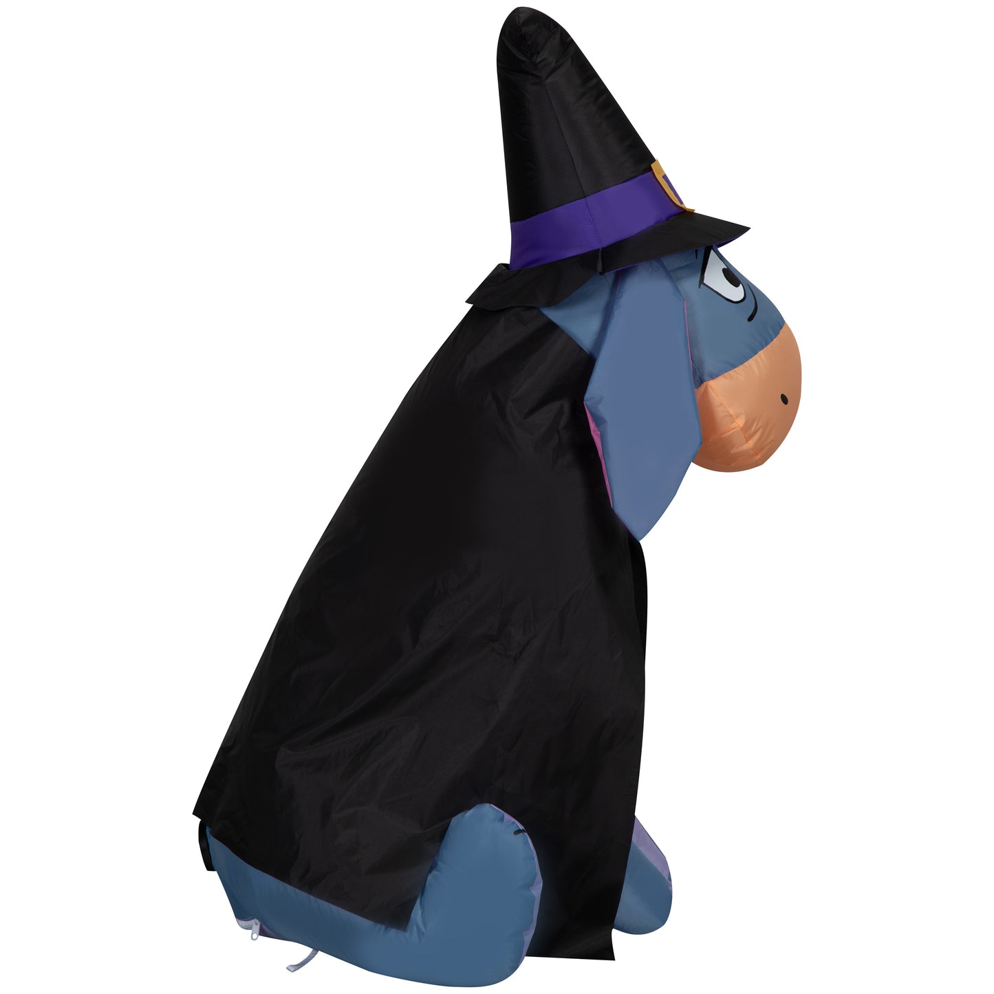 Gemmy Airblown Inflatable Eeyore In Witch Costume Disney, 3.5 ft Tall, Multicolored