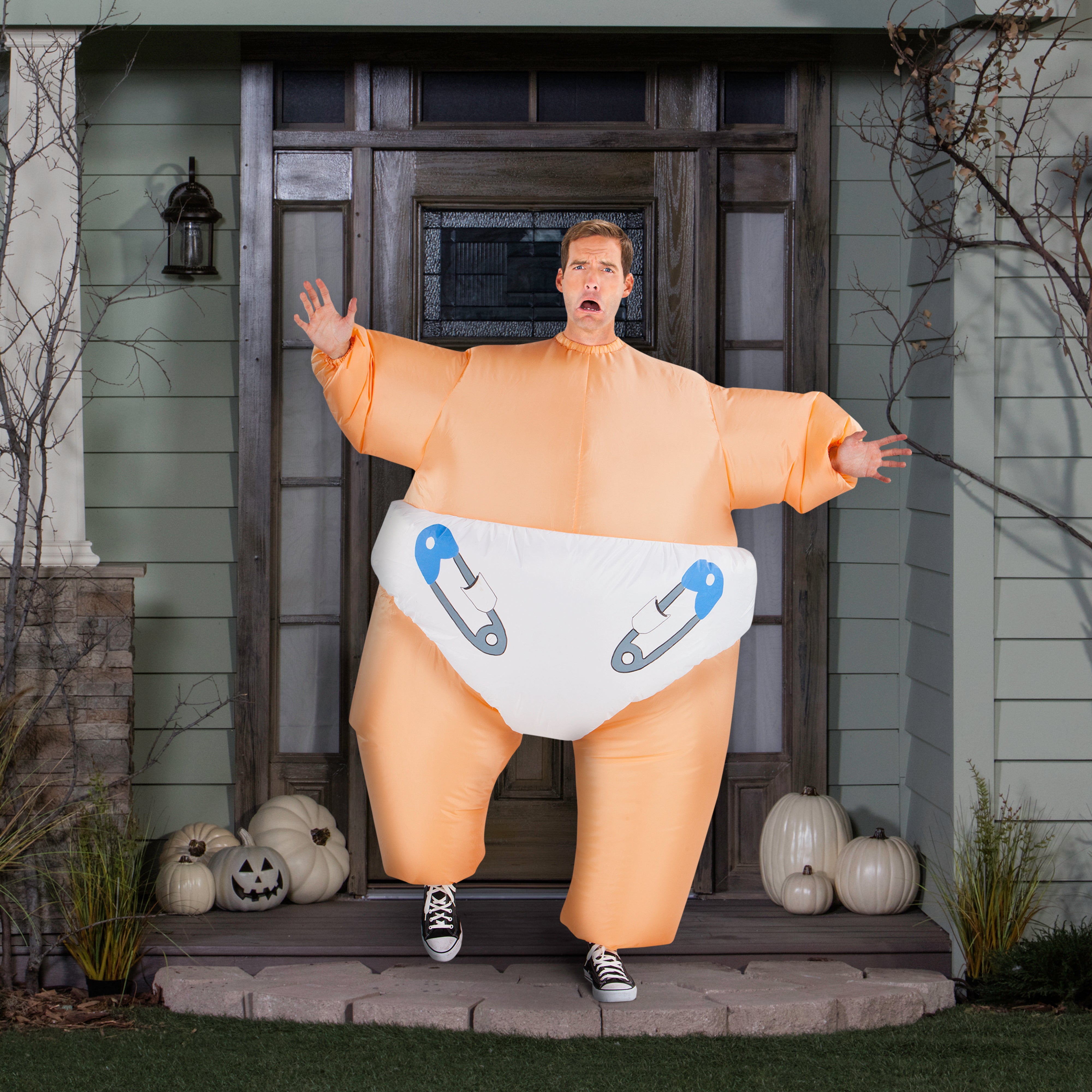 Adult Inflatable Big Babies Sumo Baby Halloween Costume