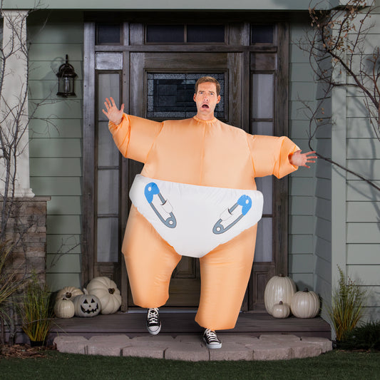 Adult Inflatable Big Babies Sumo Baby Halloween Costume lifestyle