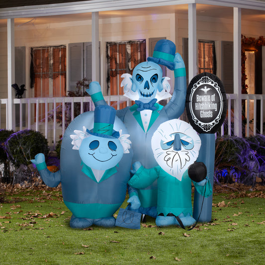 Haunted Mansion Beware of Ghosts Scene Disney, 6 ft Tall, Blue lifestyle