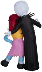 Load image into Gallery viewer, Nightmare Before Christmas Airblown Inflatable Jack and Sally Dancing Scene Disney, 6 ft Tall, Multi
