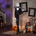 Load image into Gallery viewer, Disney Jack Skellington Life-Size Animated Halloween Figure, 6.5 Ft Singing Decor with Arm and Hand Movement
