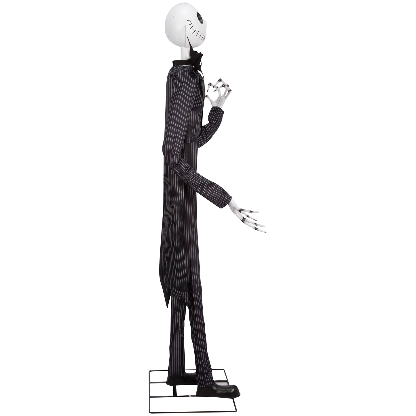 Disney Jack Skellington Life-Size Animated Halloween Figure, 6.5 Ft Singing Decor with Arm and Hand Movement image 4