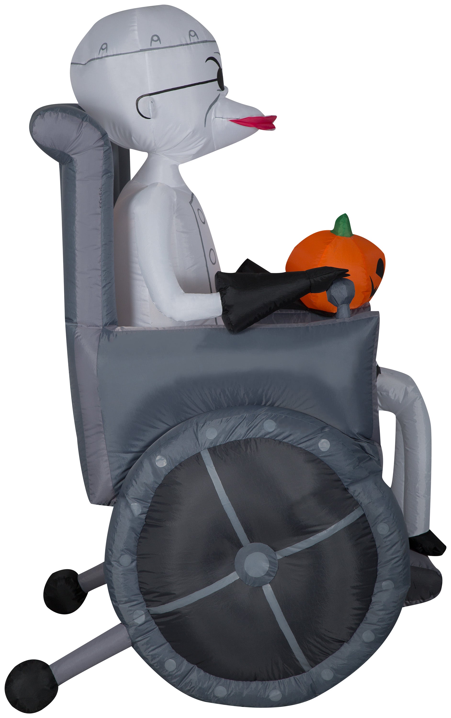 Gemmy Airblown Dr. Finkelstein Disney, 5.5 ft Tall, Black