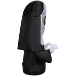 Load image into Gallery viewer, The Nun Halloween Inflatable with Spider Detail, 3.5-Ft Lighted Stylized Yard Decor for Indoor or Outdoor Use
