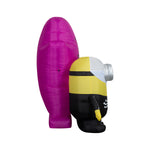 Load image into Gallery viewer, Gemmy Airblown Inflatable Minions Halloween Scene Universal , 5 ft Tall, Multicolored
