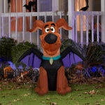 Load image into Gallery viewer, Gemmy Airblown Inflatable Scoob Puppy As Bat WB , 3.5 ft Tall, Multicolored
