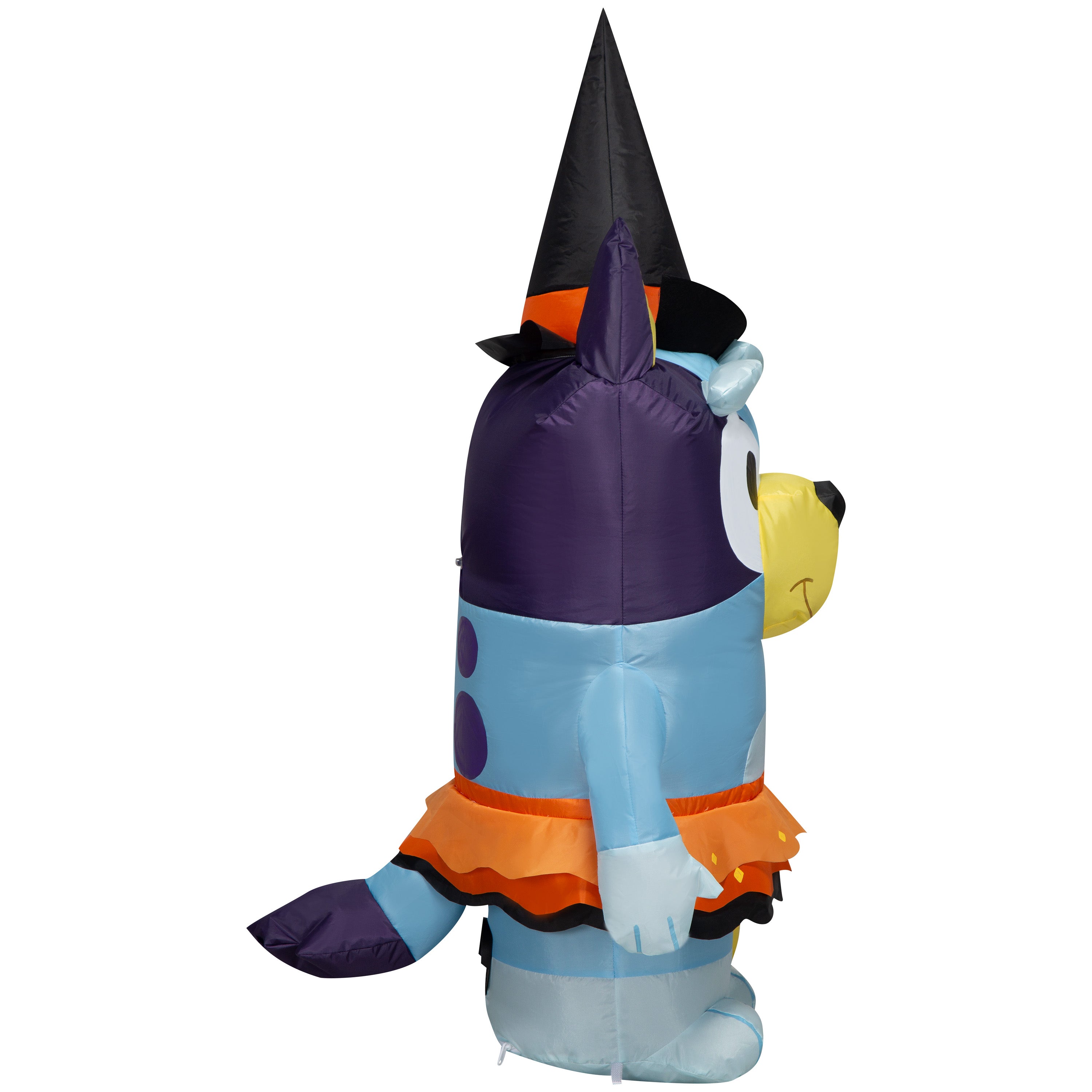 Gemmy Airblown Inflatable Bluey in Witch Costume Bluey , 3.5 ft Tall, Multicolored