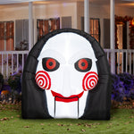 Load image into Gallery viewer, Gemmy Halloween Inflatable Jigsaw , 5 ft Tall, Multi
