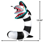 Load image into Gallery viewer, Gemmy Airblown Inflatable Sandworm Colossal WB,  Tall, Multicolored
