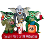 Load image into Gallery viewer, Gremlins Halloween Inflatable Scene with Movie Snacks and Sign, 4.5-Ft Lighted Yard Decor for Indoor or Outdoor Use
