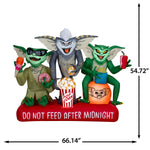 Load image into Gallery viewer, Gremlins Halloween Inflatable Scene with Movie Snacks and Sign, 4.5-Ft Lighted Yard Decor for Indoor or Outdoor Use
