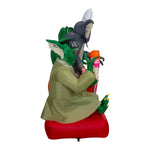 Load image into Gallery viewer, Gremlins Halloween Inflatable Scene with Movie Snacks and Sign, 4.5-Ft Lighted Yard Decor for Indoor or Outdoor Use
